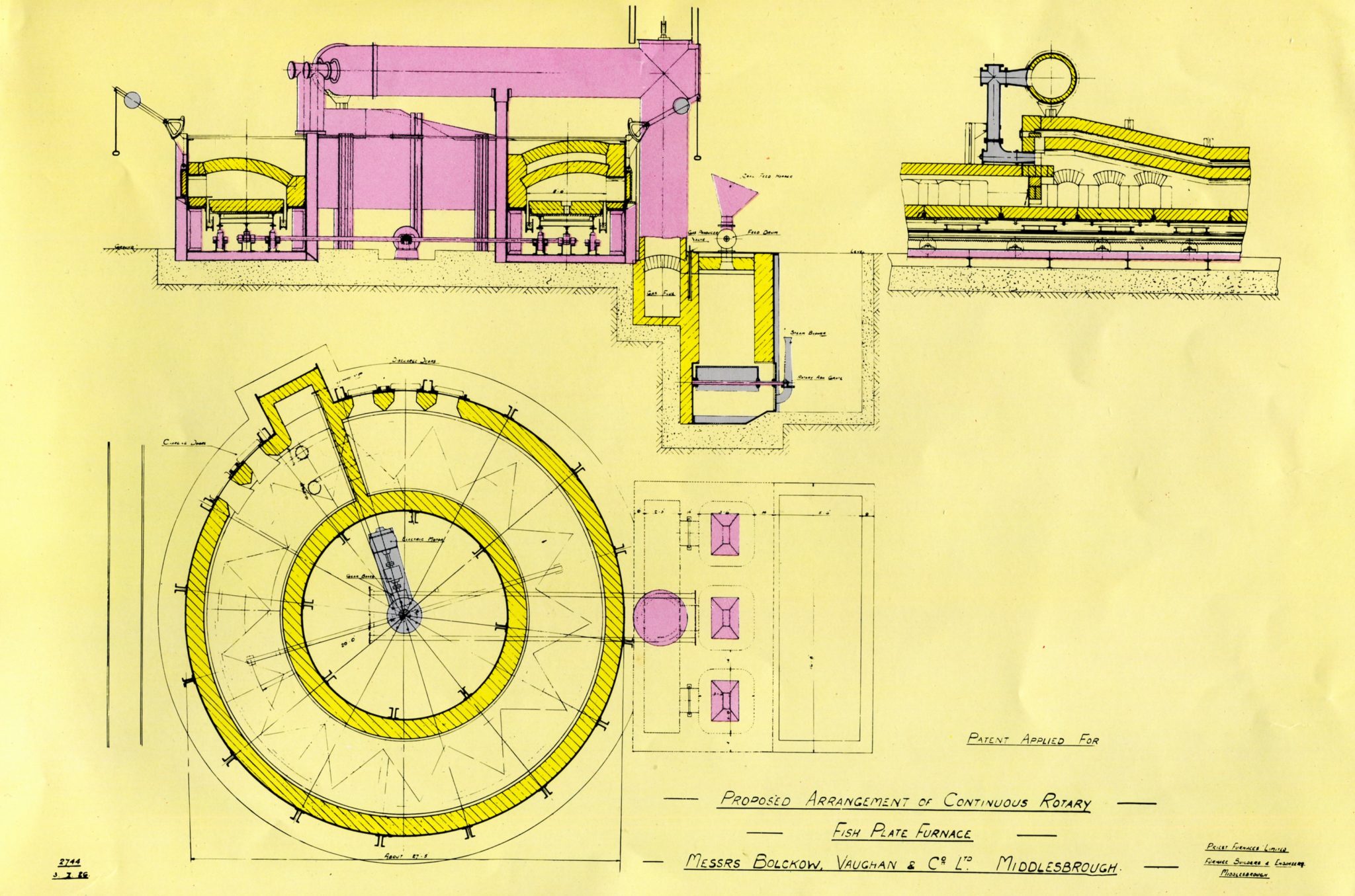 Priest Rotary Fish Plate Furnace 1926 – Cleveland Industrial ...
